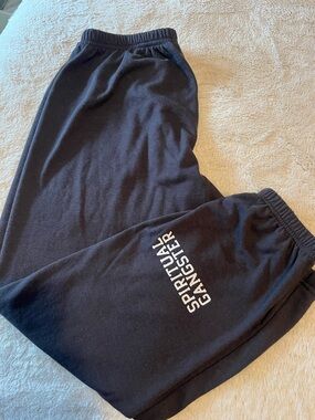 Spiritual Gangster women’s medium black sweats